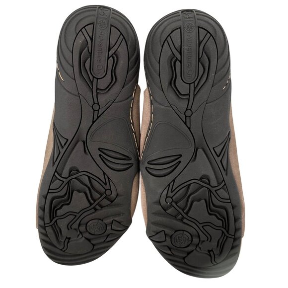 J-41 Adventure On Womens Leather Cushioned Footbed Slide Sandals 10M - Picture 7 of 11